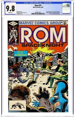 ROM #31D CGC 9.8 1982 4450573011 - Image 1 of 2