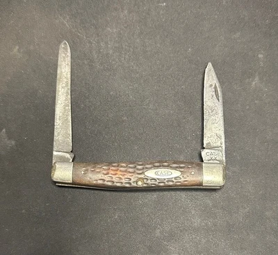 Vintage '40-64 CASE XX USA RED BONE 6235SP Big Texas Jack Pocket Knife RARE - Image 1 of 4