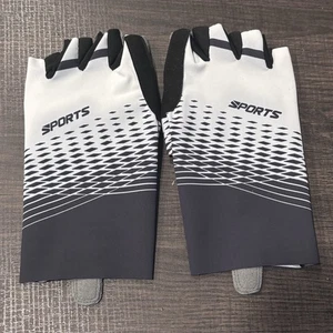 Cycling Gloves, For Summer, Finger Cut, With Cushion Pad Size XXL - Picture 1 of 3