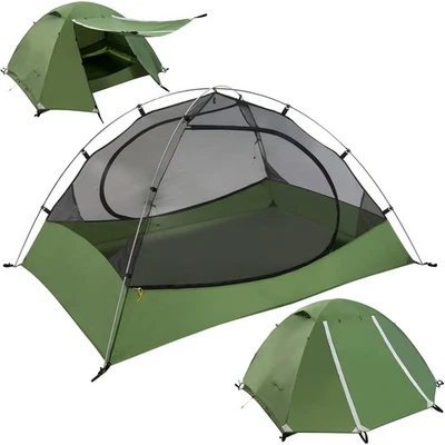 Polaris Lightweight Backpacking Tent - 2 Person Ultralight Waterproof Camping... - Image 1 of 4