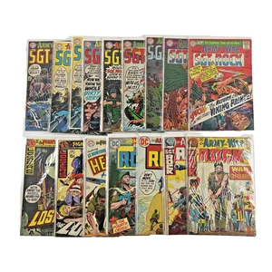 Our Army At War (DC 1952) Our Fighting Forces (DC 1954) Lote de 15 cómics - Imagen 1 de 16