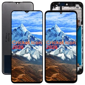 Für Cricket Icon 2026 U656AC LCD Display Touchscreen Digitizer ±Rahmen - Bild 1 von 9
