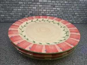 3 DREI Pfaltzgraff Napoli 11,75" Steinzeug Essteller. Weitere Artikel vorhanden - Bild 1 von 4