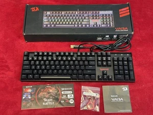 Redragon Vara - Wired Mechanical RGB Backlit Gaming Keyboard - K551-KR - Picture 1 of 13