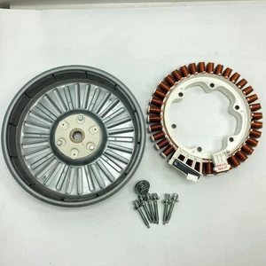 GENUINE USED LG Washer Rotor & Stator Motor 4417EA1002H 4413ER1003A Complete - Picture 1 of 11
