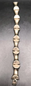 Vintage Silber 925 Armband Peter Jensen Dänemark Um 1970 Länge 18,5 Cm - Bild 1 von 10