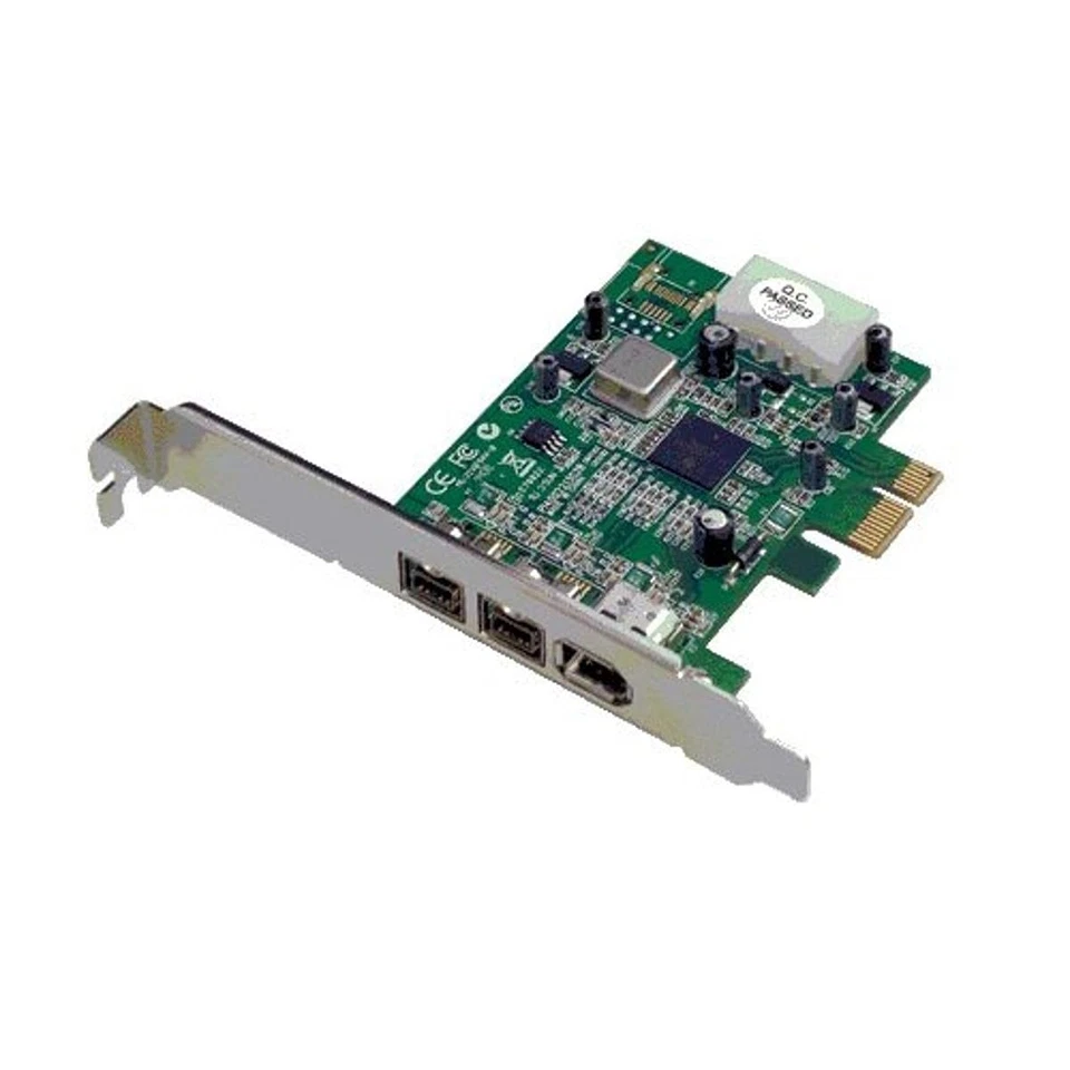 Dawicontrol DC-FW800 PCI Bulk Controller 3x FireWire 63 External Devices - Immagine 1 di 1