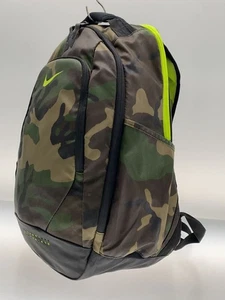 NIKE Backpack Polyester KHK Camouflage BA5090-071 from Japan - Picture 1 of 5