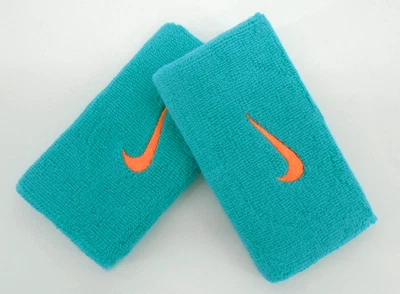 Pulseras Nike Tennis Premier Doble Anchas Adulto Lt Retro/Bright Citrus Foto 1 de 2