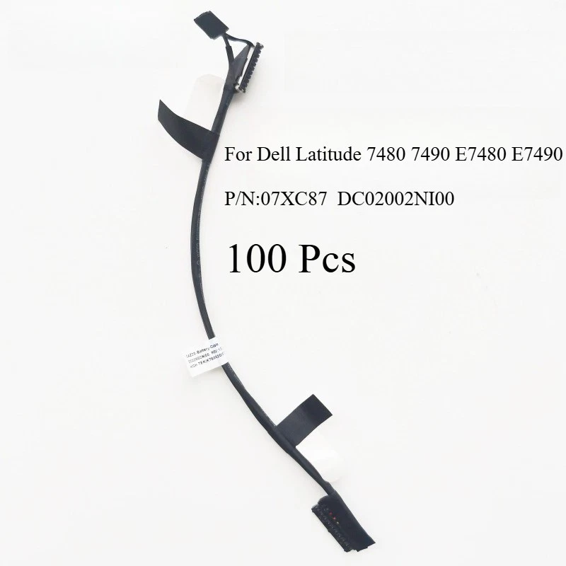 07XC87 7XC87 For Dell Latitude E7480 E7490 CAZ20 Battery Cable DC02002NI00