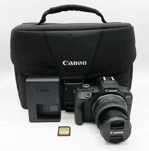 Aparat bezlusterkowy Canon EOS R100 z obiektywem 18-45 mm - Zdjęcie 1 z 10