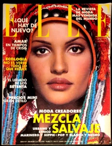 ELLE Spain Magazine March 1993 CLAUDIA MASON Niki Taylor PATRICIA VELASQUEZ - Picture 1 of 1