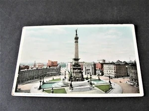 11436- Army and Navy Monument, Indianapolis, Indiana -1900s Unposted Postcard. - Picture 1 of 4