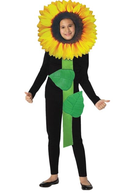  Plants Vs. Zombies Sunflower Costume for Kids Large