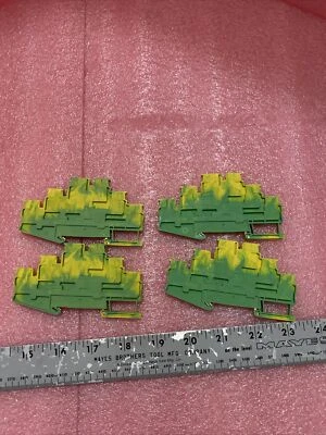 Bloque de terminales de contacto Phoenix PT 2,5-3PE 60947-7-2 lote de cuatro Foto 1 de 4