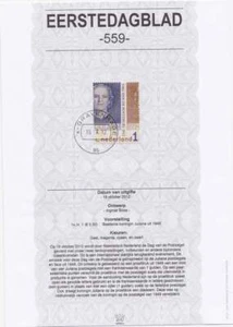 Nederland Eerstedagblad 2012 EDB 559 - Dag van de postzegel - Bild 1 von 1