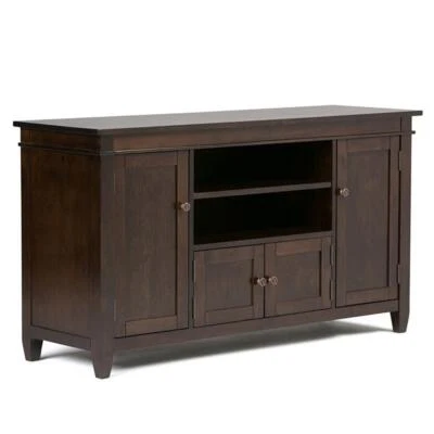 Atlin Designs 54" TV Stand in Tobacco Brown Foto 1 de 4