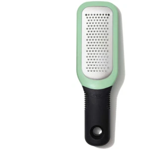 Oxo Good Grips Stainless Steel Etched Ginger & Garlic Clove Grater Black/Green - Picture 1 of 1
