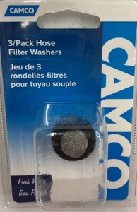 CAMCO RV 3 PK Stainless Steel 1" Hose Filter Washers 20183 - Picture 1 of 2