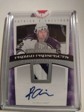 2006-07 Hot Prospects #116 Patrick O'Sullivan RC Auto Patch 3color 324/599