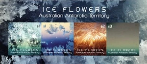 Australia 2016 Impressions AAT Ice Flowers Imperforate Limited Edition Minisheet - Picture 1 of 2