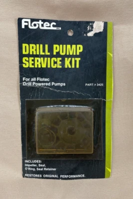 Kit de servicio de bomba de taladro FLOTEC 3425 para bombas de agua (NUEVO STOCK ANTIGUO) CT-2 Foto 1 de 3