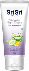Sri Sri Ayurveda Tattva Rejuvanating Night Cream, 60gm Free Shipping - Picture 1 of 2