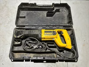 🔥🔥DEWALT CORDED RECIPROCATING SAW DW304P 1 1/8” Stroke 120v With Hard Case - Picture 1 of 13