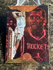 Tracy McGrady 2021-22 Panini Illusions Asia Red Trophy Collection #134 Rockets - Foto 1 di 2