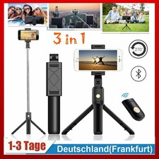 3 in1Bluetooth Selfie Stick mit Handy Stativ Selfi Halter Stange für Smartphone