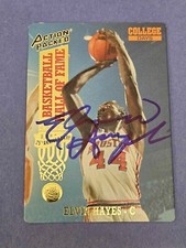 ELVIN HAYES 1993 ACTION PACKED COLLEGE Autographed NBA card TTM/IP signature