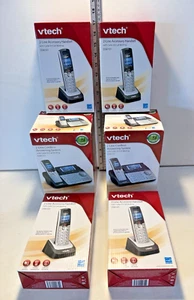 Vtech 2-Line Cordless Answering System (Qty2) and Vtech Accessory Handset (Qty4) - Zdjęcie 1 z 7