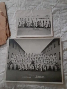 1962 Vietnam Navy Training Unit 14 x 11 & kleinere 8 x10 Fotos San Diego  - Bild 1 von 5