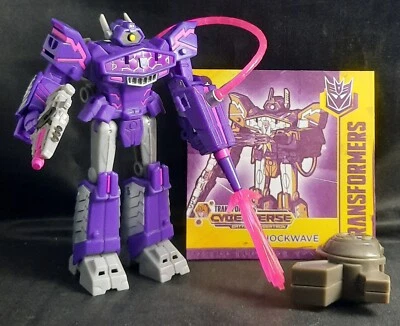 Transformers Bumblebee Cyberverse Adventures Deluxe Shockwave - Bild 1 von 4