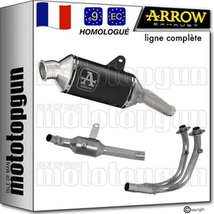 ARROW LIGNE COMPLETE APPROUVE RC INDY-RACE NOIR MOTO MORINI X-CAPE 650 2023 23 - Photo 1/4
