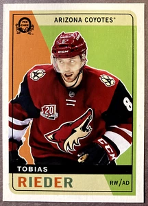 2017-18 O-Pee-Chee Retro Parallel #206 Tobias Rieder Arizona Coyotes - Picture 1 of 1