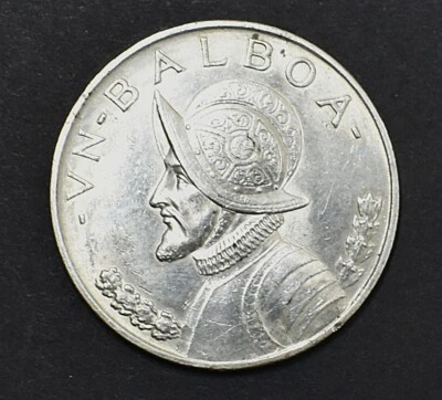 1947 Panama De- Balboa Silver Coin LEY.0.900 GR.26.73 - Image 1 of 4