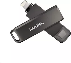 SanDisk iXpand Flash Drive Luxe 128 GB, con connettori Lightning e USB-C - Foto 1 di 10