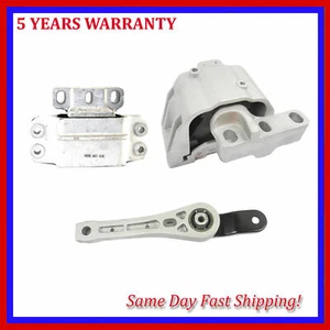Motor & Trans Mount For 3PCS 2005 Volkswagen Jetta 1.9L 6929 6962 6959 - Bild 1 von 5
