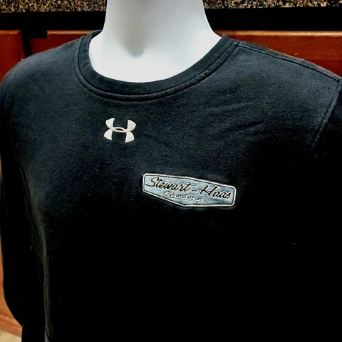 Stewart-Haas Racing Team Issued Med Ford Under Armour Sweatshirt NASCAR Harvick Cover
