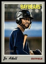 2019 Topps Heritage Minor League #114 Jo Adell Rookie Mobile BayBears