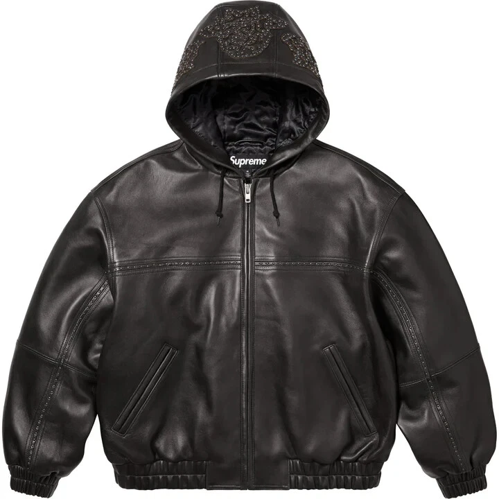 Supreme Studded Leather Outer Shell Coats, Jackets & Vests for Men