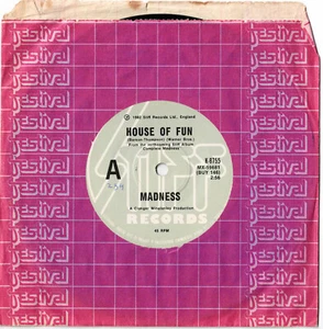 MADNESS - HOUSE OF FUN Rare 1982 Aussie 7" POP ROCK Single! - Picture 1 of 1