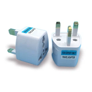 UK Plug 10A 250V Hong Kong Travel Power Adapter Plug Socket Converter Britis _ou - Photo 1/8