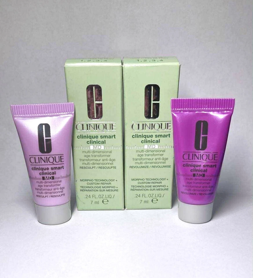 Tubos de ensayo Clinique Smart Clinical MD multidimensionales RESCULPIR Y REVOLUMIZAR Foto 1 de 1