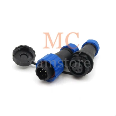 SD16 5Pin Pair Electrical Connector Plug Socket,Circular Waterproof Connector - Image 1 of 4