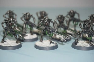 Necron Warriors x 9 Warhammer 40k - Picture 1 of 8