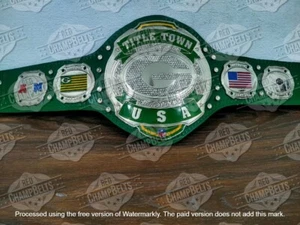 Green Bay Packers NFL Championship Belt Adult Size 4mm Zinc - Picture 1 of 5