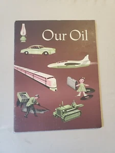Vintage Esso Oil Company Booklet Magazine "Our Oil" 1955 USA Collectible 8 x 10" - Picture 1 of 5
