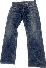 SAMURAI JEANS ZERO 15th Model Denim W:30 Inseam:28 with Coin Case & Badge SET